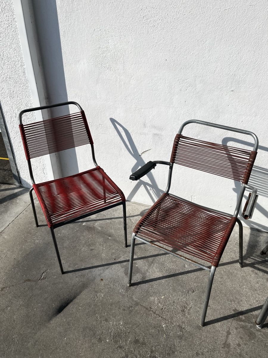 Schaffner Chaises: 2 Vintage Spaghetti Stühle Schaffner – D'occasion à Bern par fotolog111 8