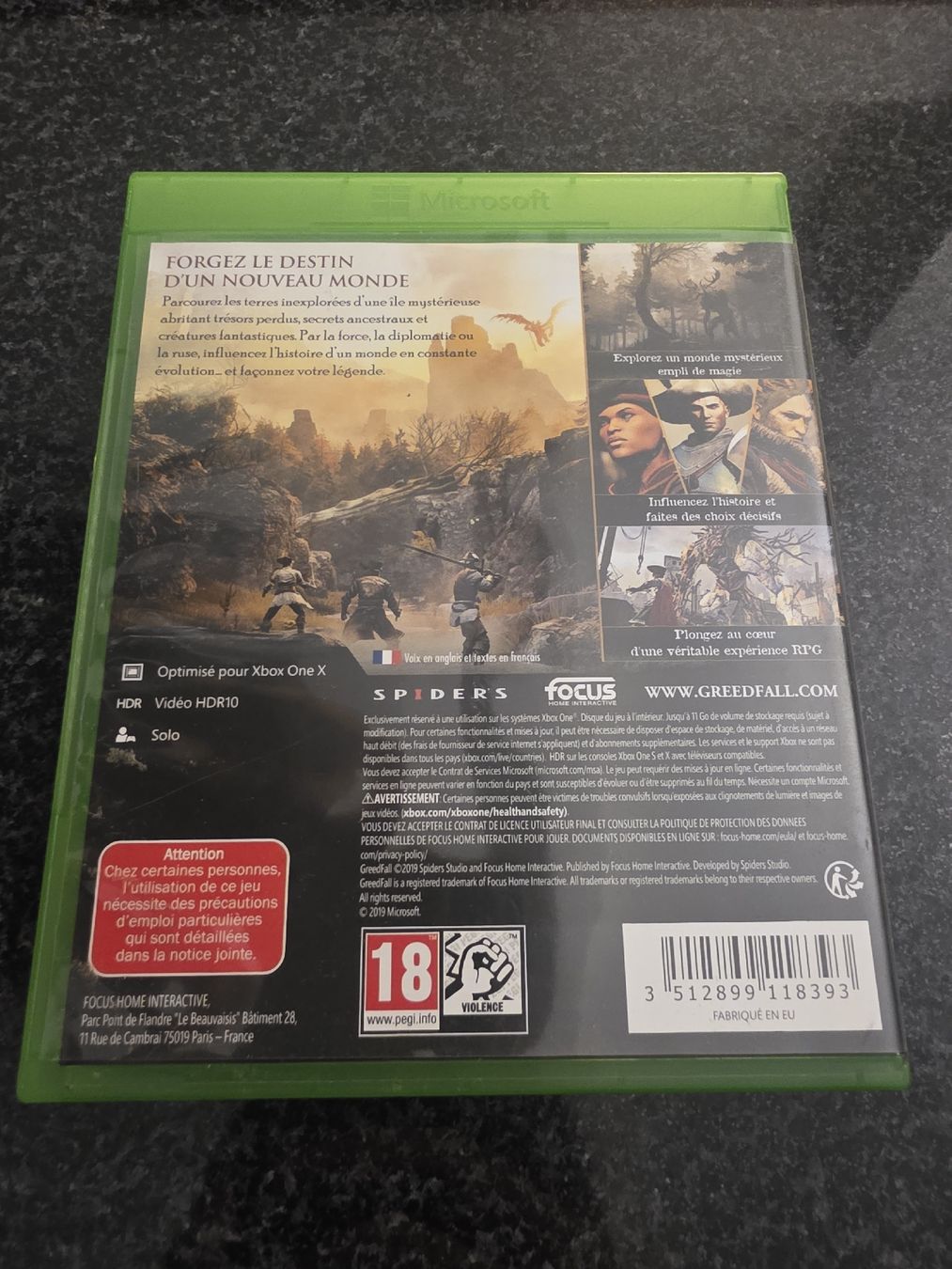 Spiele: Greedfall Xbox One – Gebraucht aus Chavornay von Crash37 1