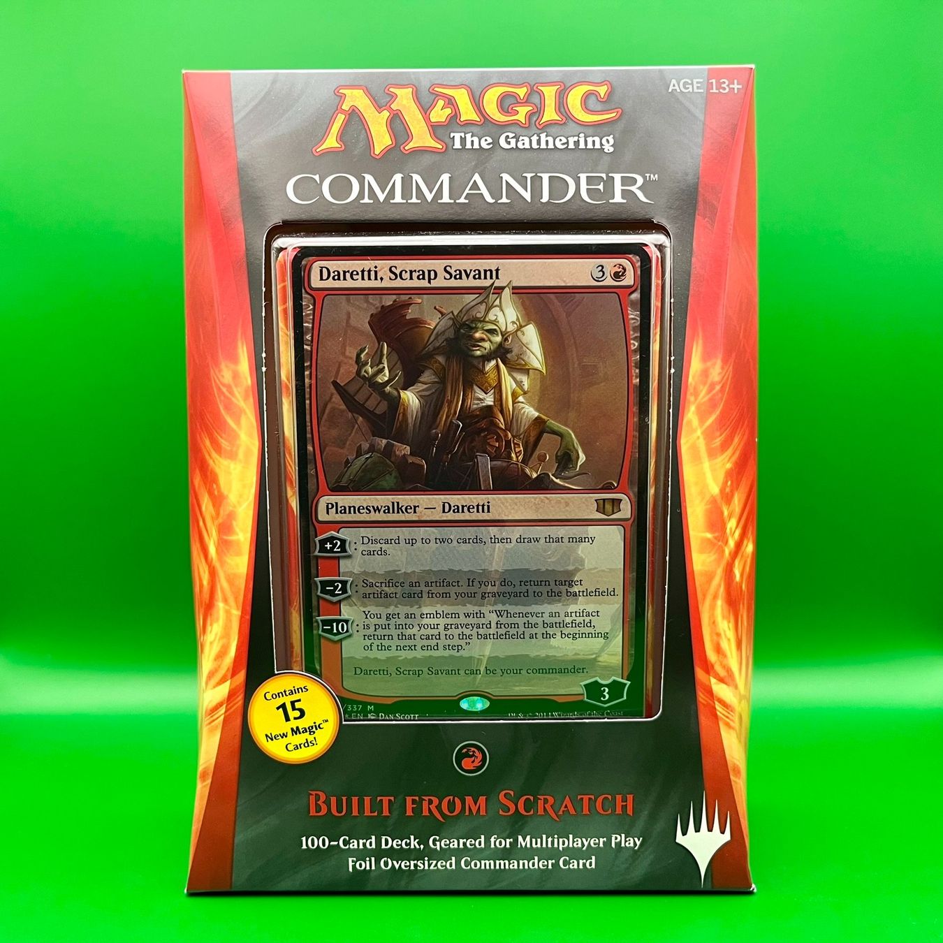 Magic The Gathering Carte collezionabili: Commander 2014: "Built from Scratch" Deck (Red) - MTG – Nuovo e nell'imballaggio originale da Thun venduto da greenmonkey