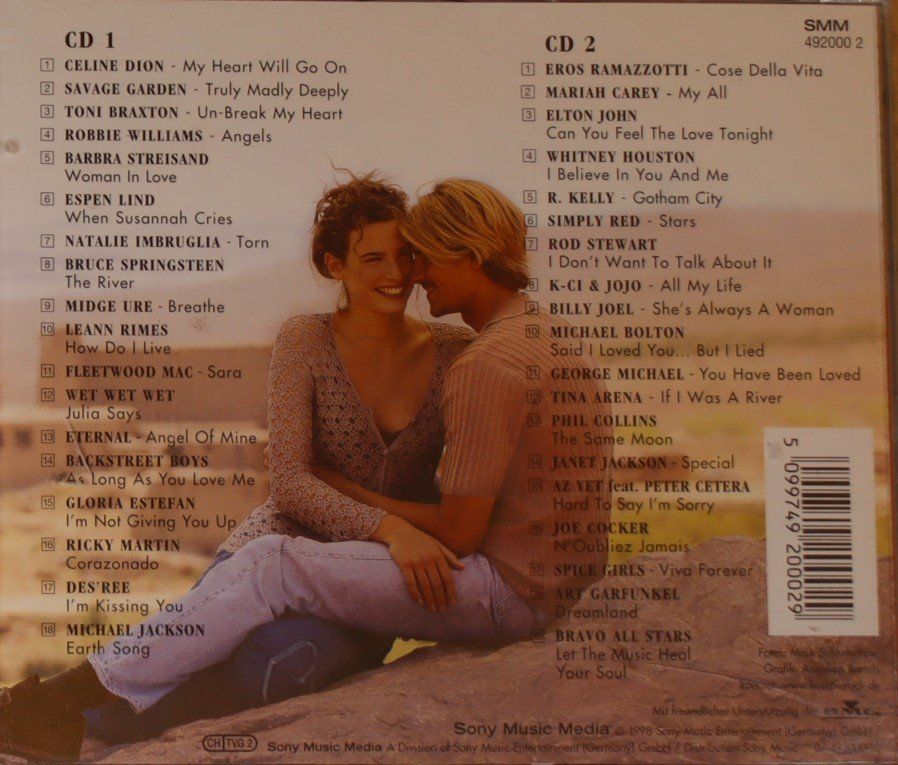 CD: Kuschelrock 12 – Usato da Luzern venduto da CONTENTI 2