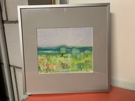 Aquarell Gemälde,Signiert ? Datiert 1985