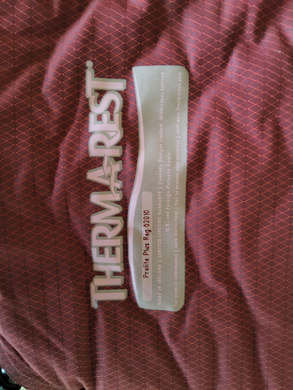 Thermarest Materassi: Thermorest – Usato da Niederbipp venduto da donaldo11 1
