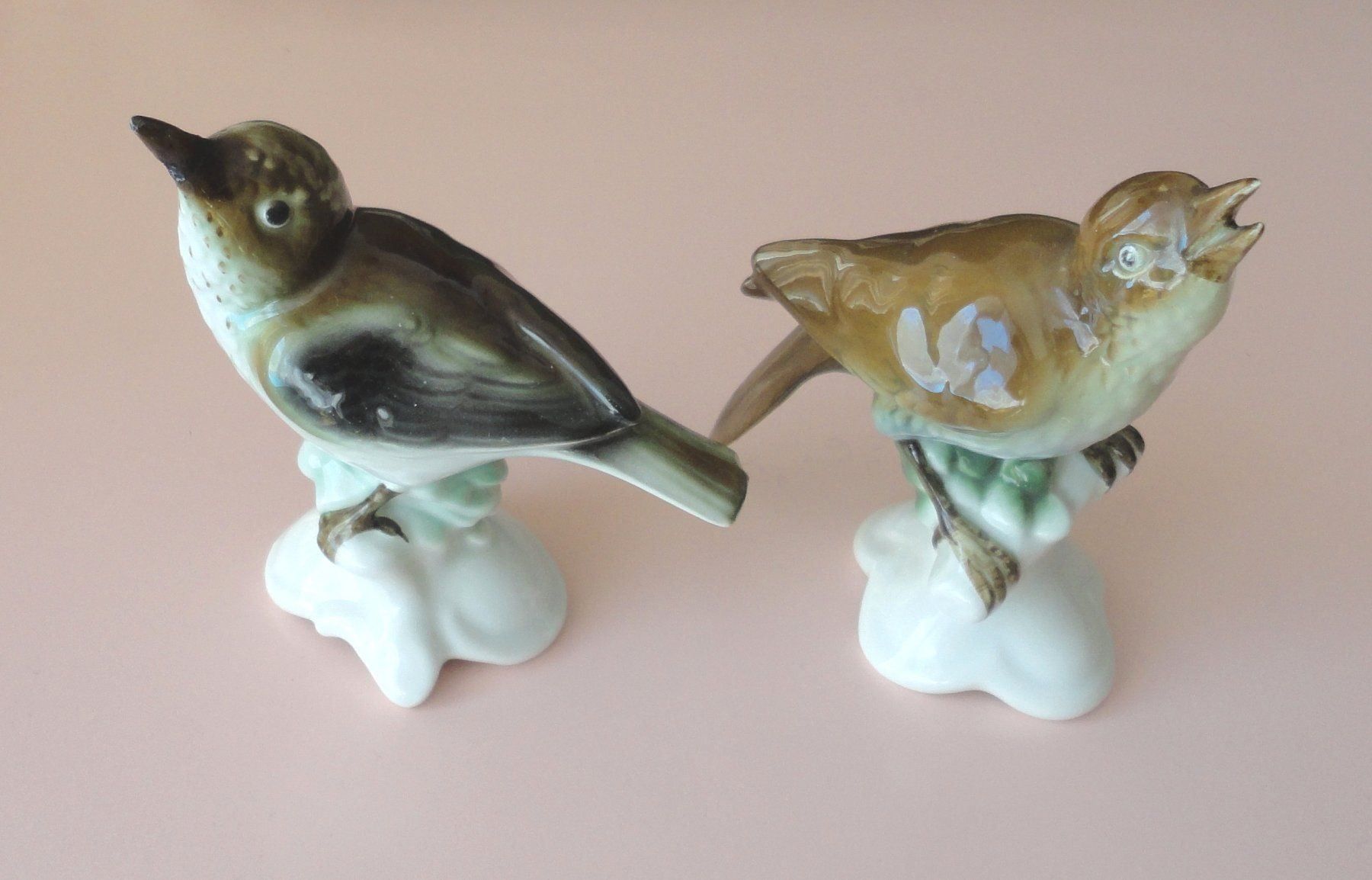 Statuette: Gerold Porzellan-Vogelpaar – Usato da zürich venduto da parts5060 1