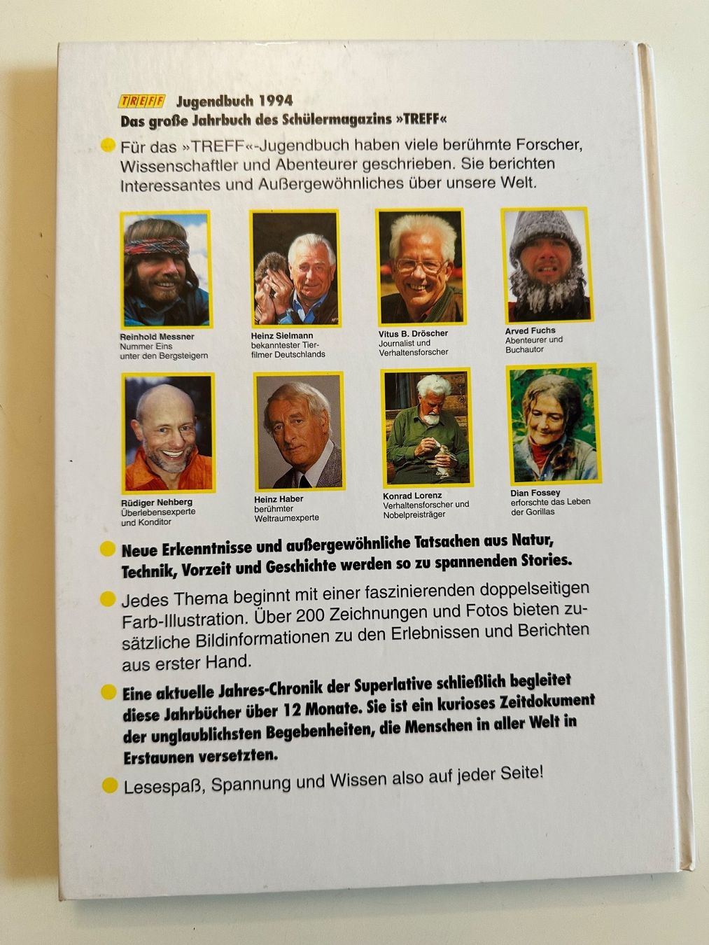 Libri: ALTES TREFF JUGENDBUCH 1994 – Usato da Münsingen venduto da Ganjam 2
