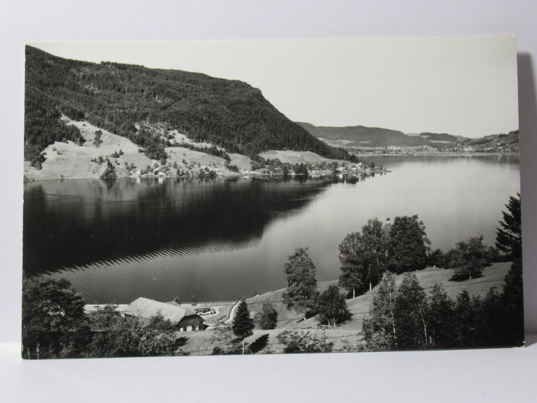 Cartoline postali: Morgarten , Blick auf den Aegerisee – Nuovo (secondo la descrizione) da Grenchen venduto da Bluemchen1900