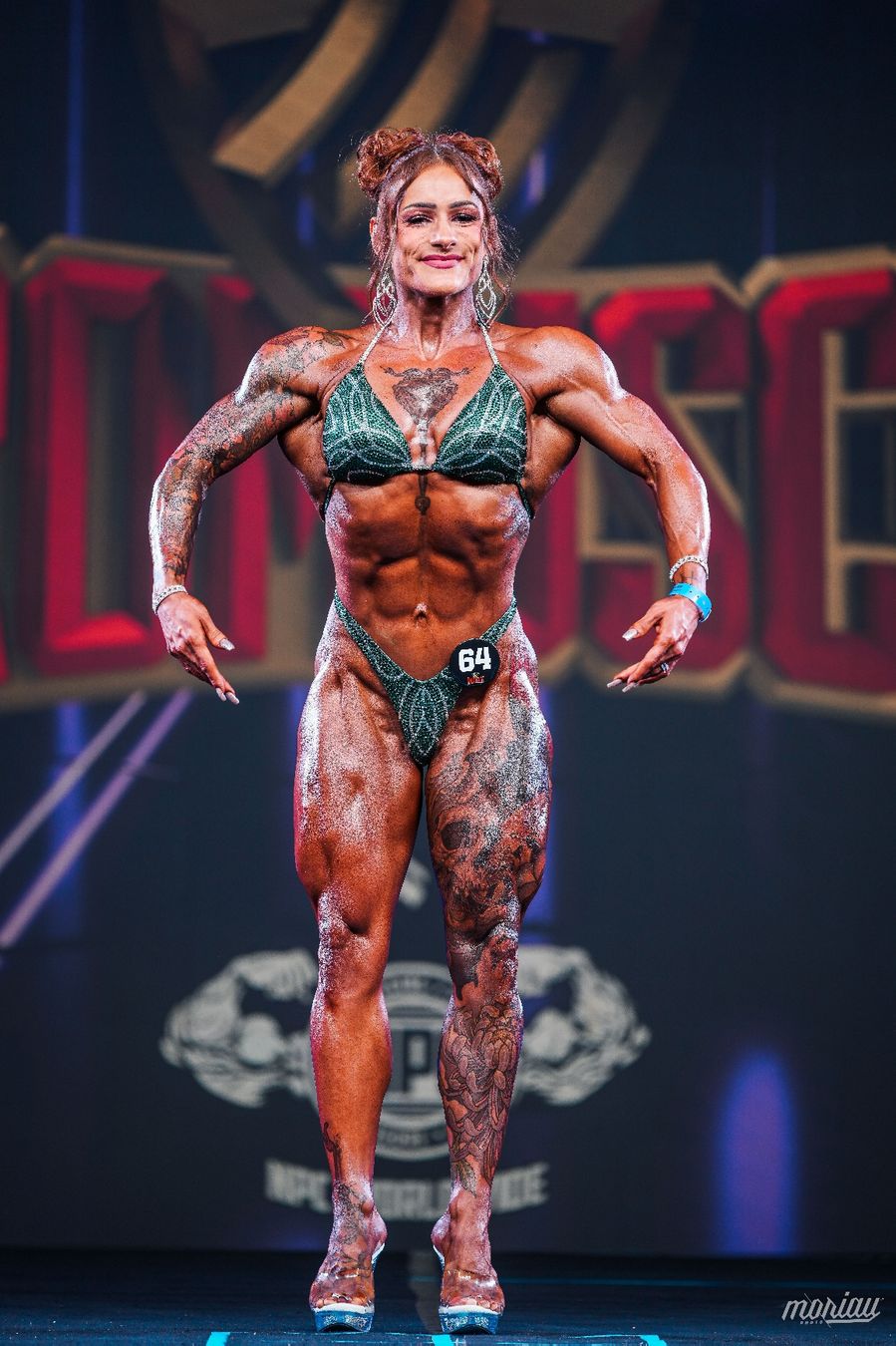 Vestiti: Wettkampfbikini Figure / WPD, D-Cup, Grösse S – Usato da Möhlin venduto da myam