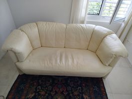 2er Sofa ROLF BENZ Vanille
