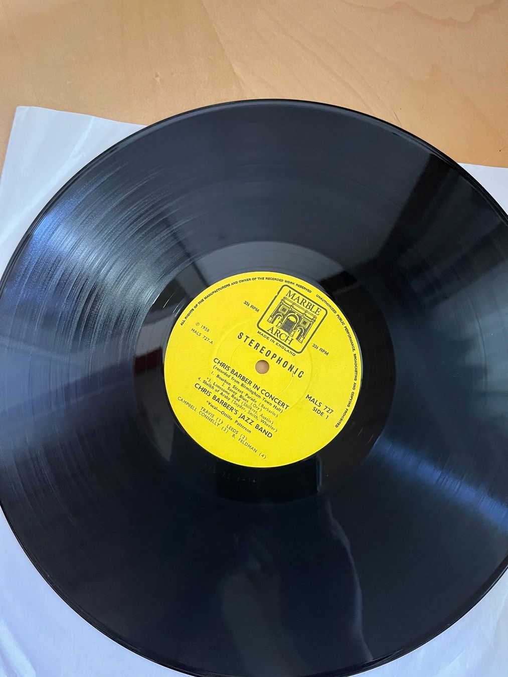 Schallplatten: Chris Barber in Concert, Schallplatte – Gebraucht aus Rüdlingen von Timber_11 2