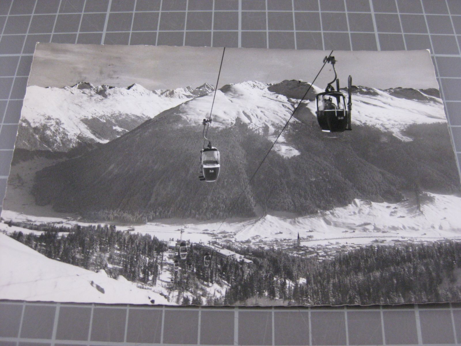 Cartoline postali: AK Davos Schatzalp Strelapass mit Bahn  – Usato da Malters venduto da Marosko