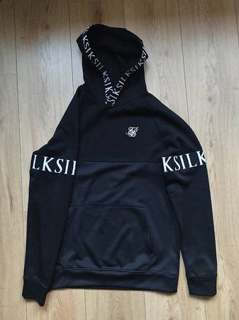 Siksilk Kapuzenpulli schwarz Grösse M