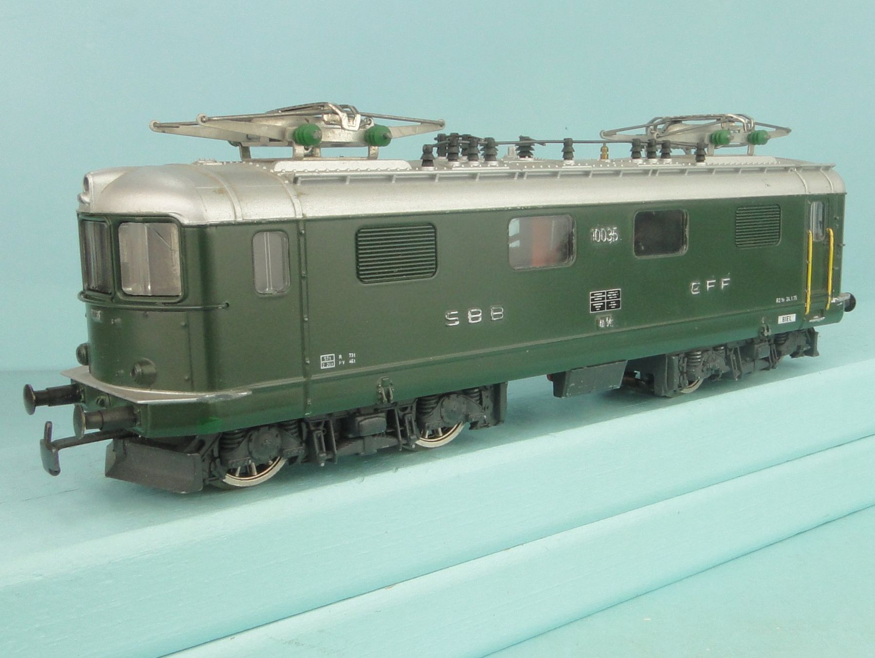 Hag Modellini di ferrovie: HAG SBB Re 4/4 AC – Usato da Bülach venduto da cann11 4