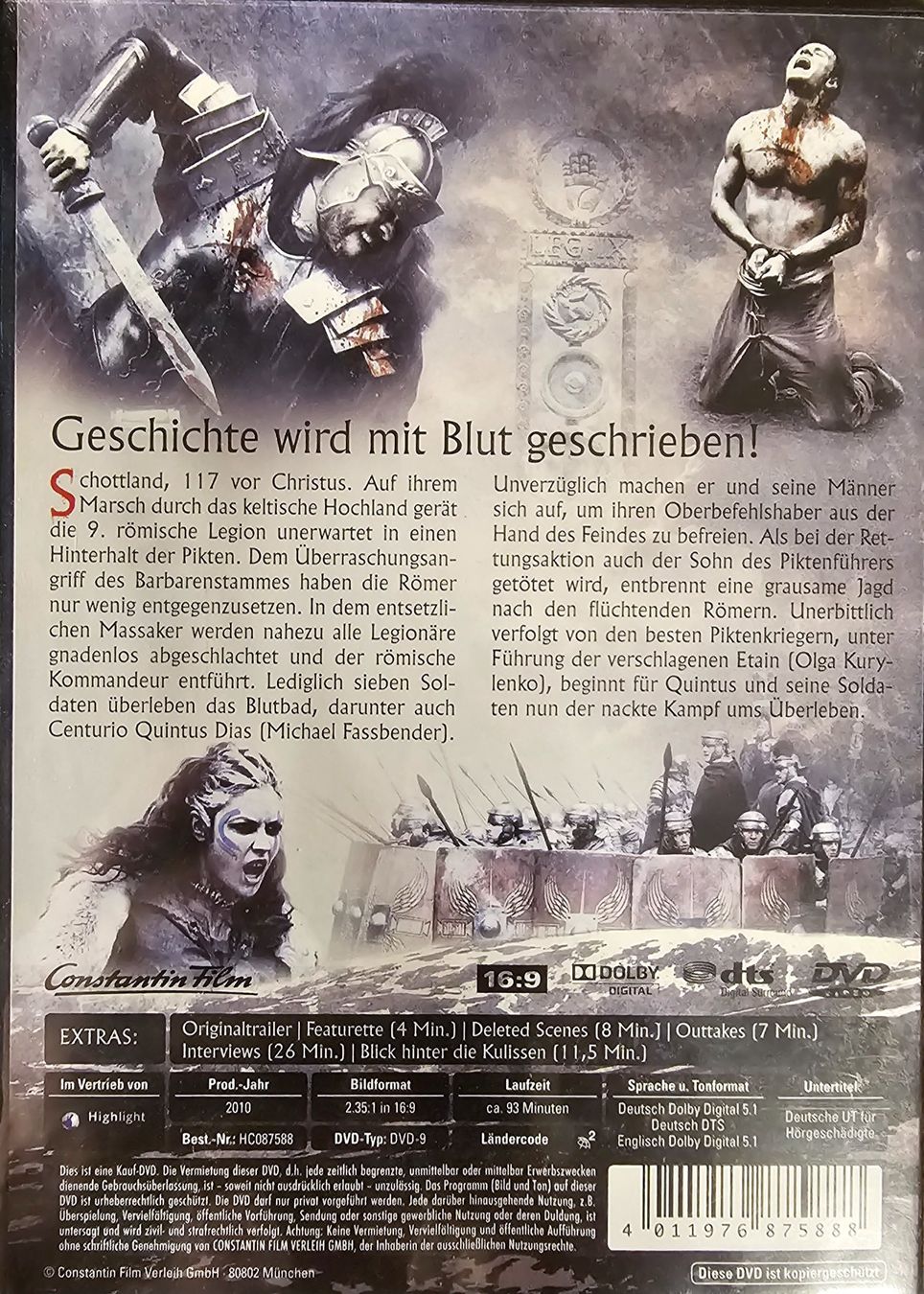 Alle DVDs: Centurion - Fight or die – Gebraucht aus Wahlen b. Laufen von Cg10 1