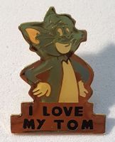 AA775 - Pin Katze I Love my Tom
