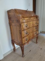 Antiker Sekretär aus Holz mit Schubladen gebraucht