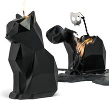 Bougie design chat noir PyroPet neuve jamais utilisée