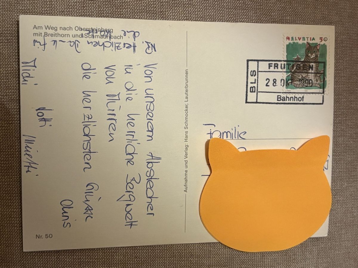 Cartoline postali: AK mit Breithorn Bergpanorama – Usato da Rümlang venduto da Kartenpost1 1