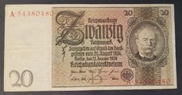 20 MARK / DEUTSCHES REICH 1929
