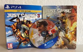 Just Cause 3 PS4/PS5 Day One Steelbook Edition game