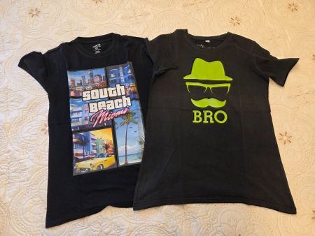 2 T-Shirts Gr. 164/170
