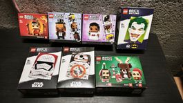 Lego Brick Headz Sketches