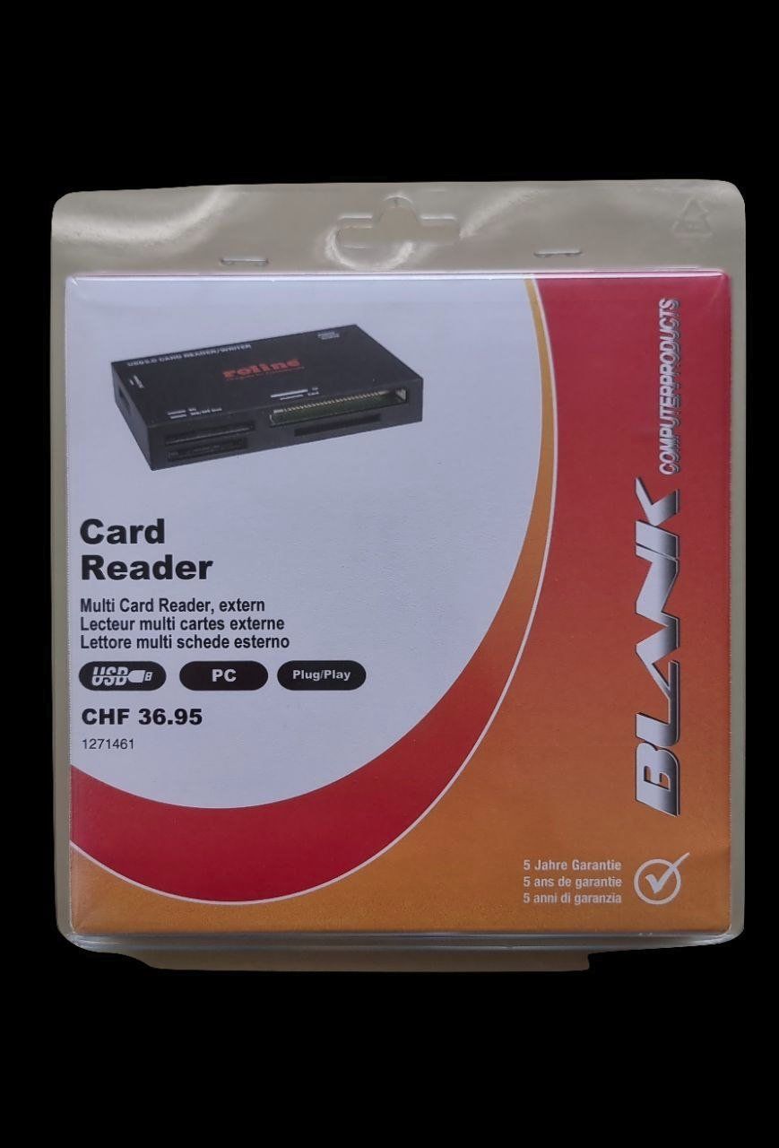 Laufwerke & Adapter: Blank Computerproducts Multi Kartenleser Extern – Neu und originalverpackt aus Seewen SZ von Timekeeper