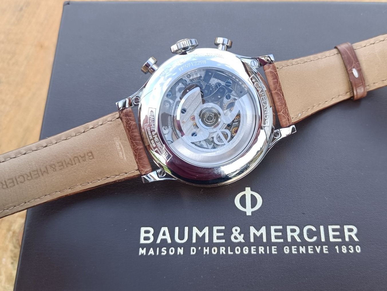 Baume & Mercier Orologi: Baume et Mercier Capeland flyback chronograph full set NEW – Nuovo e nell'imballaggio originale da Pampigny venduto da Calypso06 2