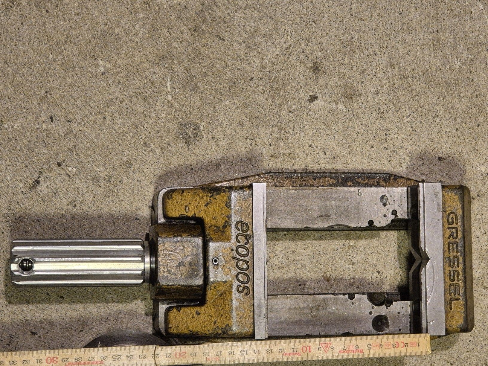 Gressel Tutti gli attrezzi: Gressel ecopos Schraubstock 125mm  – Usato da Weinfelden venduto da Sladjan68 1