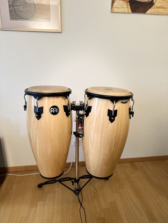 Congas Meiln Headliner CongaSet natur Mit gigbag Kaufen auf Ricardo