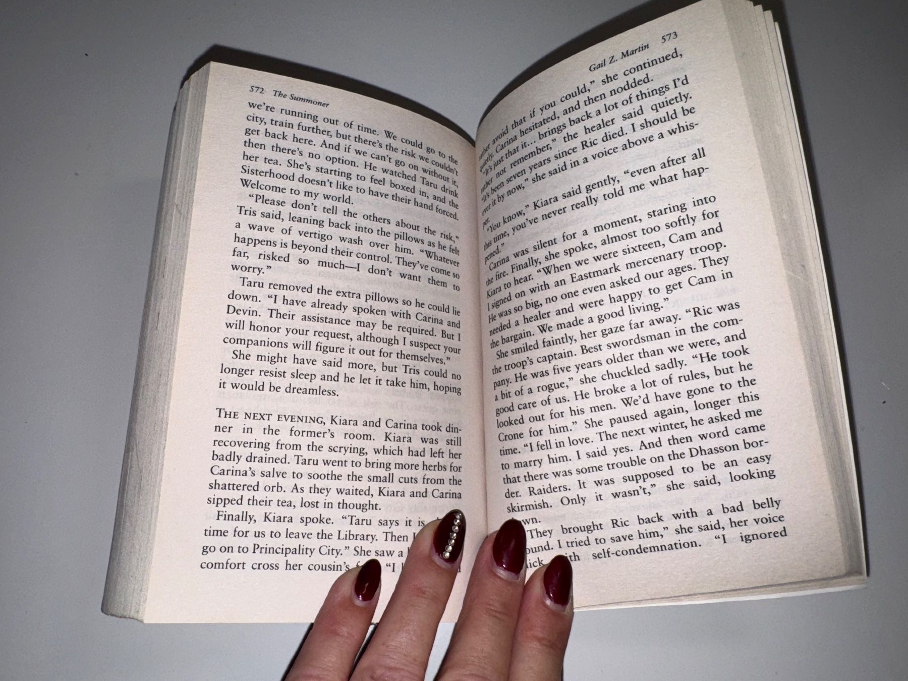 Libri: NOVEL: Gail Z. Martin, The summoner – Usato da Grosswangen venduto da English_books 8