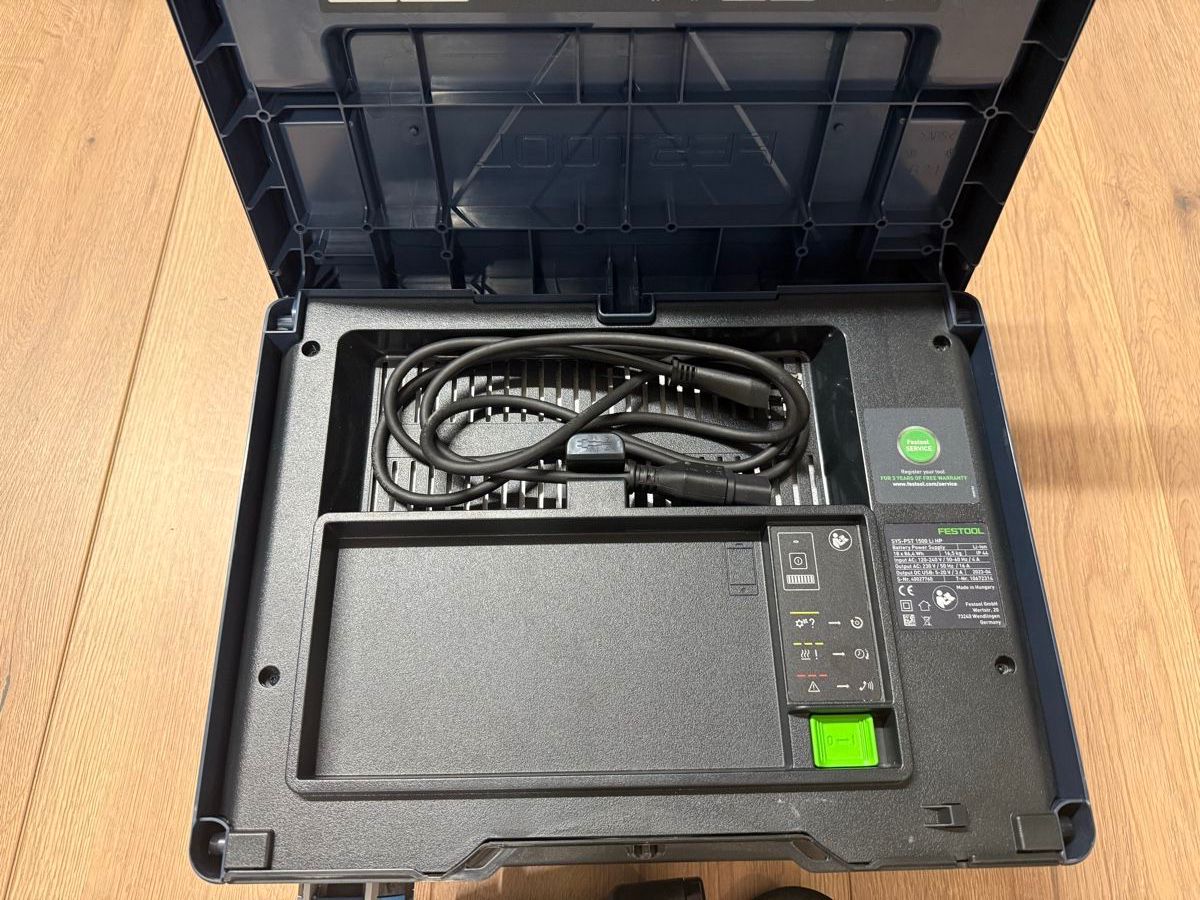 Festool Batterie: PowerStation SYS-PST 1500 Li HP – Usato da Brittnau venduto da Sissi_0815 1