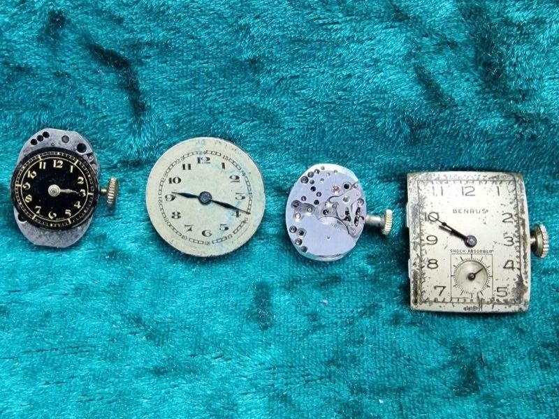Orologi: Marken Damenuhrwerke Convolut als Defekt oder Ersatzteile – Difettoso da Bassersdorf venduto da antikvintage