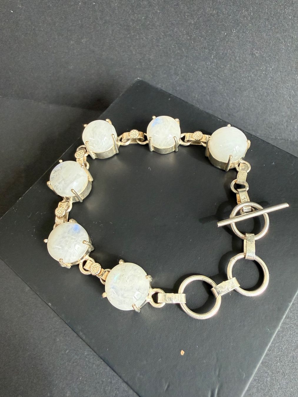 Armbänder & -reifen: Silber Armband mit Mondstein 925 – Gebraucht aus Spiegel b. Bern von Rogger72 2