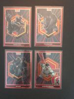 Marvel Anthology Panini 4 Legacy Cards - Venom,Black Panther