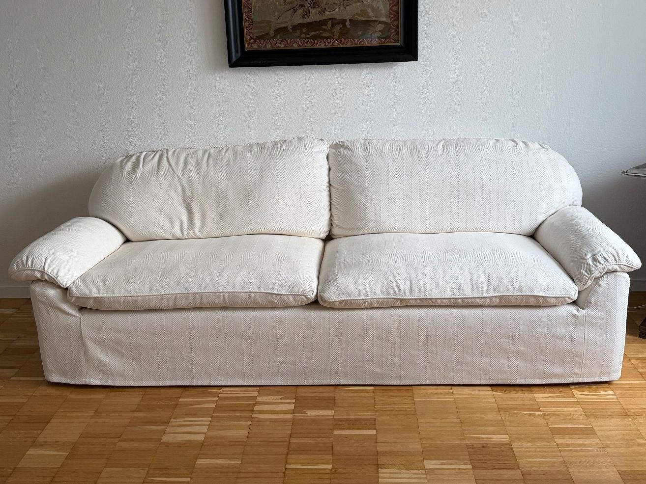 Divani: Beautiful White Sofa 220cm – Usato da Zürich venduto da ralph__ 8