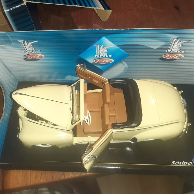 Peugeot Cabriolet Solido 1/18 - État Neuf - Voiture De Collection