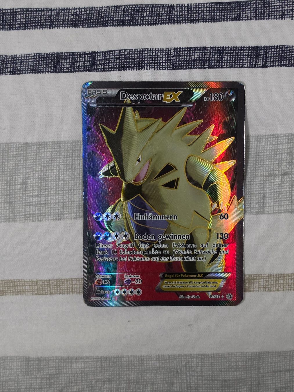 Pokémon Carte collezionabili: Despotar EX 91 – Usato da Binningen venduto da oscark77 1