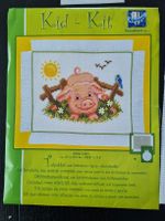 Vervaco Kid Kit Kreuzstichset mit Motiv *Schwein*