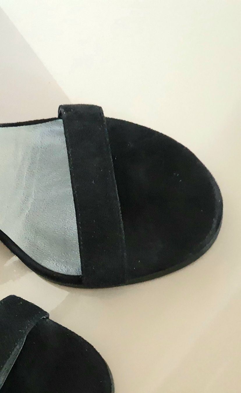 Stuart Weitzman Scarpe da donna: Stuart Weizmann Black Nearlynude Gr. 38.5 – Usato da Zürich venduto da tachermann 8