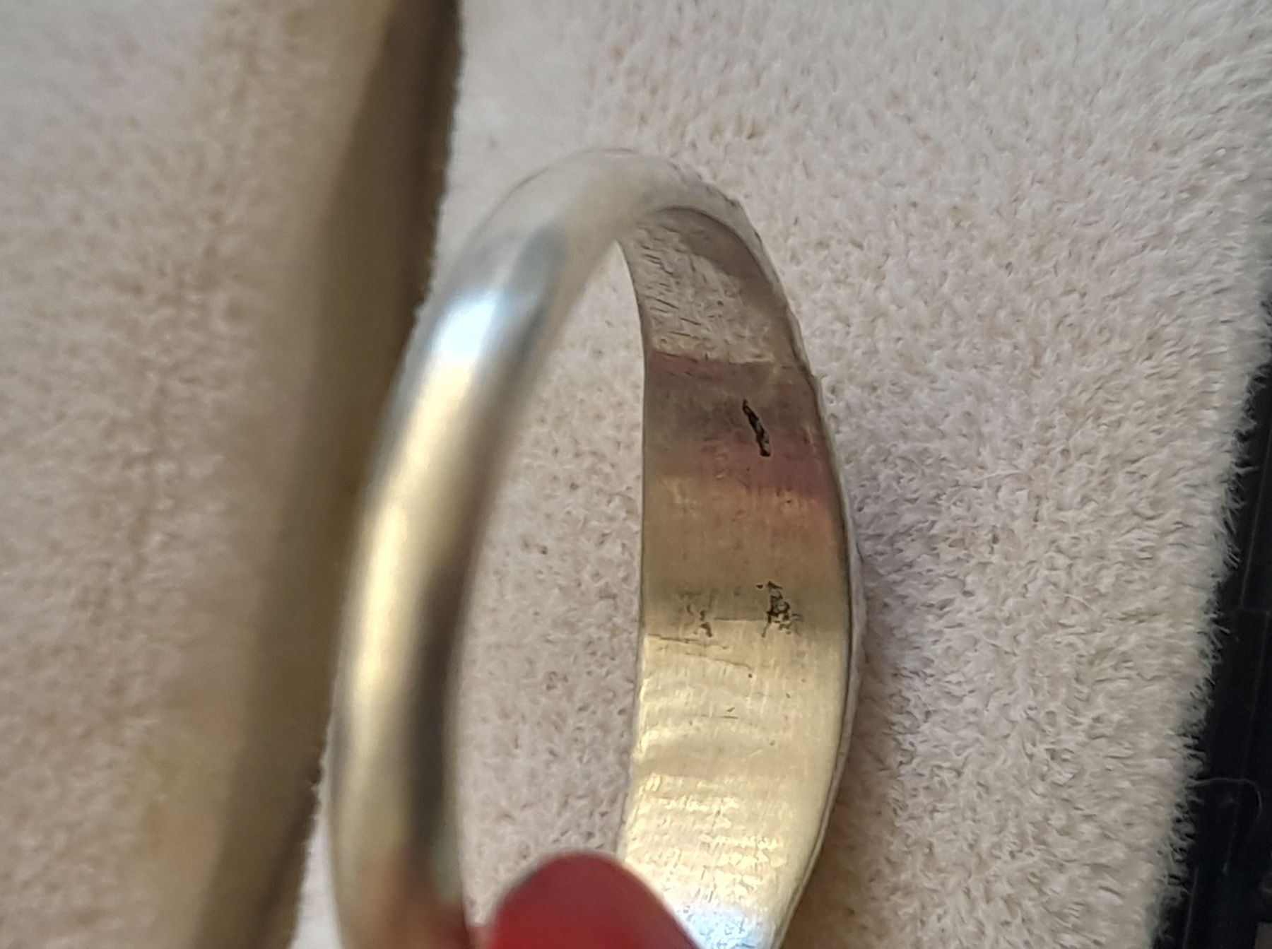 Anelli: Bague ancienne en argent 800 – Usato da Lausanne venduto da Glam-Luxe 2