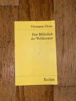 Hermann Hesse - Eine Bibliothek der Weltliteratur