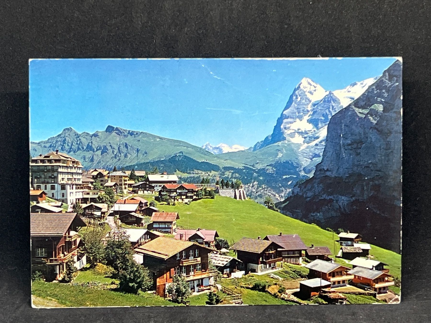 Ansichtskarten: Mürren 1650m Eiger – Gebraucht aus Widnau von Brusi9