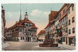 Stein am Rhein, Rathausplatz und Rathaus