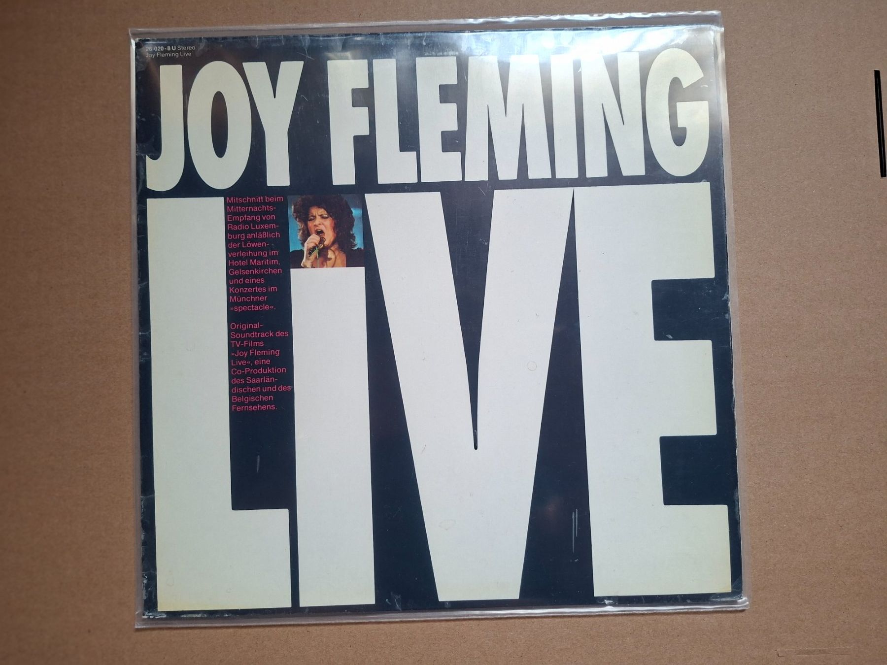 Dischi in vinile: Joy Fleming Live Vinyl LP Original Soundtrack – Usato da Burg AG venduto da ..machine_rec..