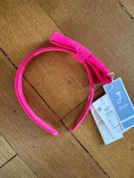 2 Haarreifen (Mädchen) JACADI, Pink, Samt NEU