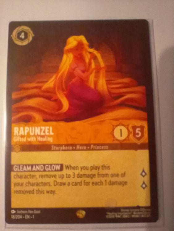 Disney Lorcana - Rapunzel (Gifted with Healing) - legendary