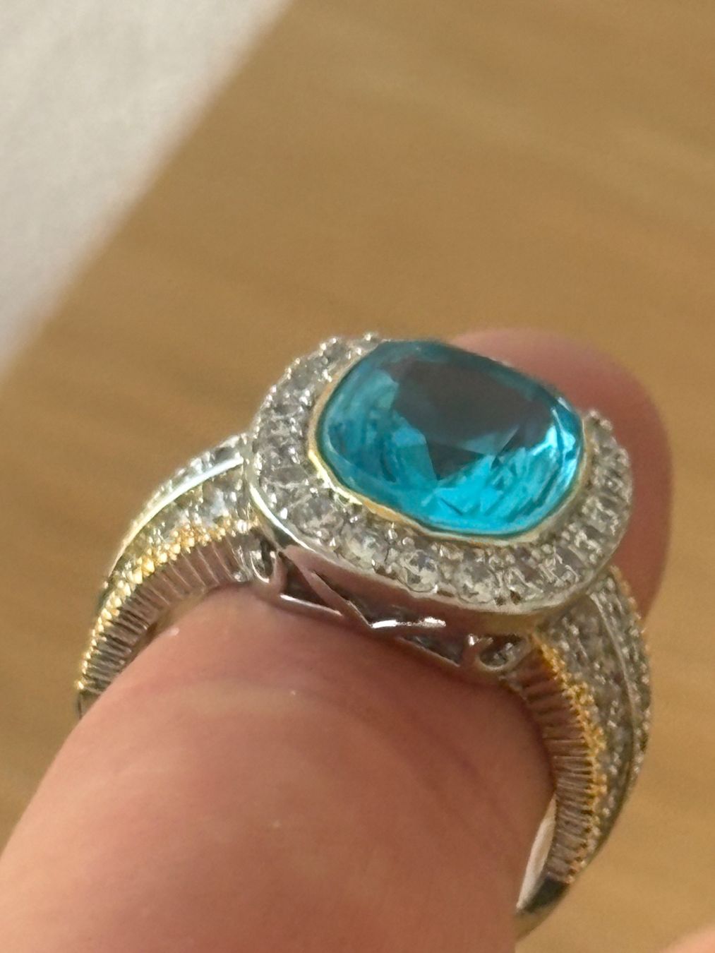 Ringe: Luxus Elegante Gr.19/9 Ring Farbe: Silber /Turkis – Neu (gemäss Beschreibung) aus Biel-Bienne von Roserosse13 4