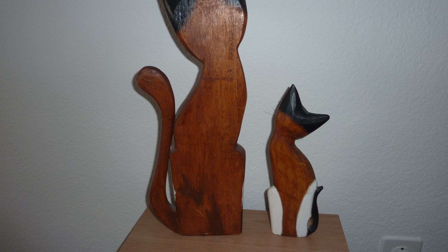 Figuren: 2 holz katzen – Neu (gemäss Beschreibung) aus Füllinsdorf von pmarkus 4