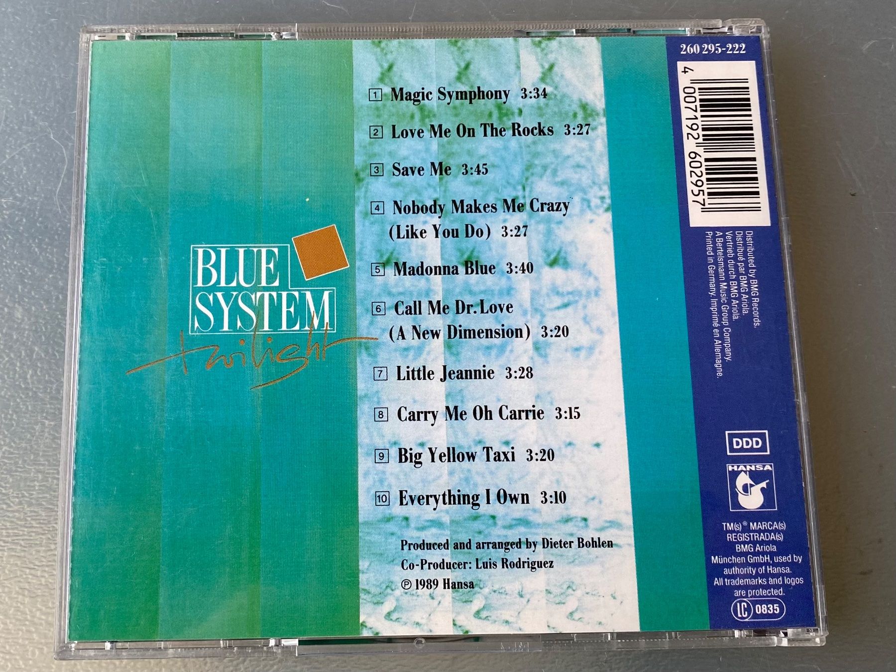 CD: Blue System - twilight – Usato da Oberried Brienz venduto da Chyara 1