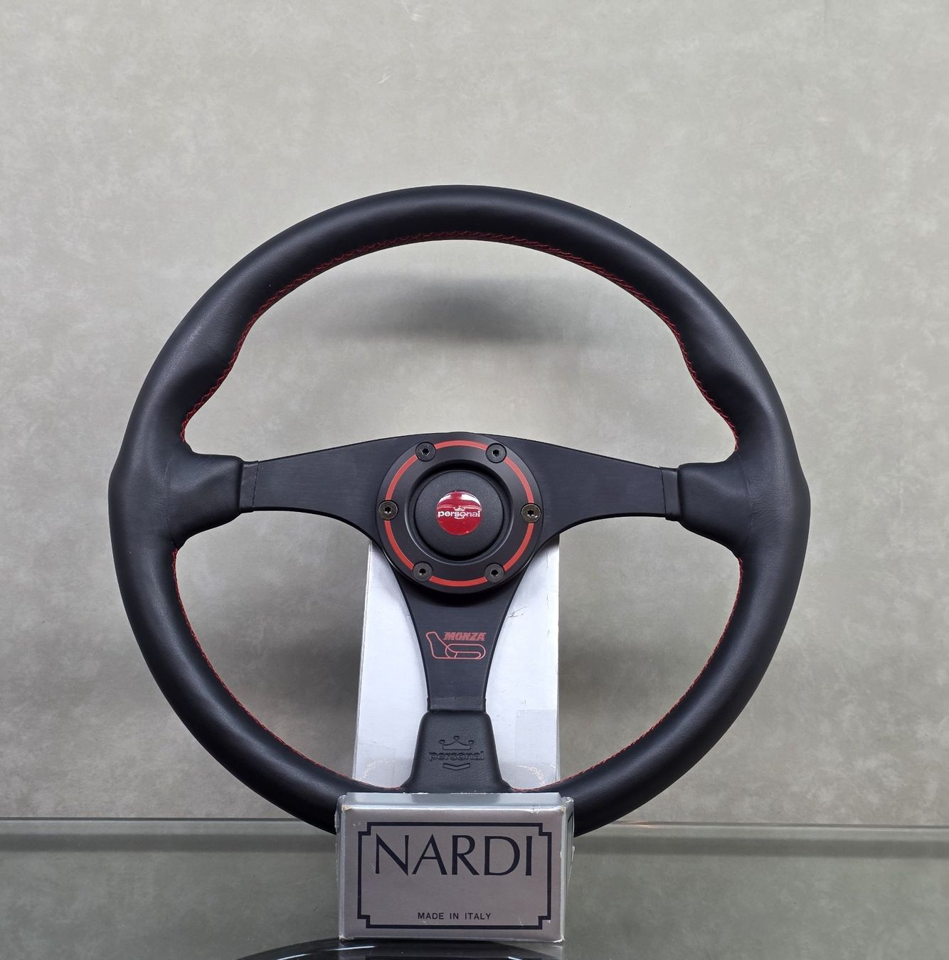 Tutti pezzi di ricambio auto: Personal Lenkrad Monza Leder – Nuovo e nell'imballaggio originale da Eich venduto da Deltamotor