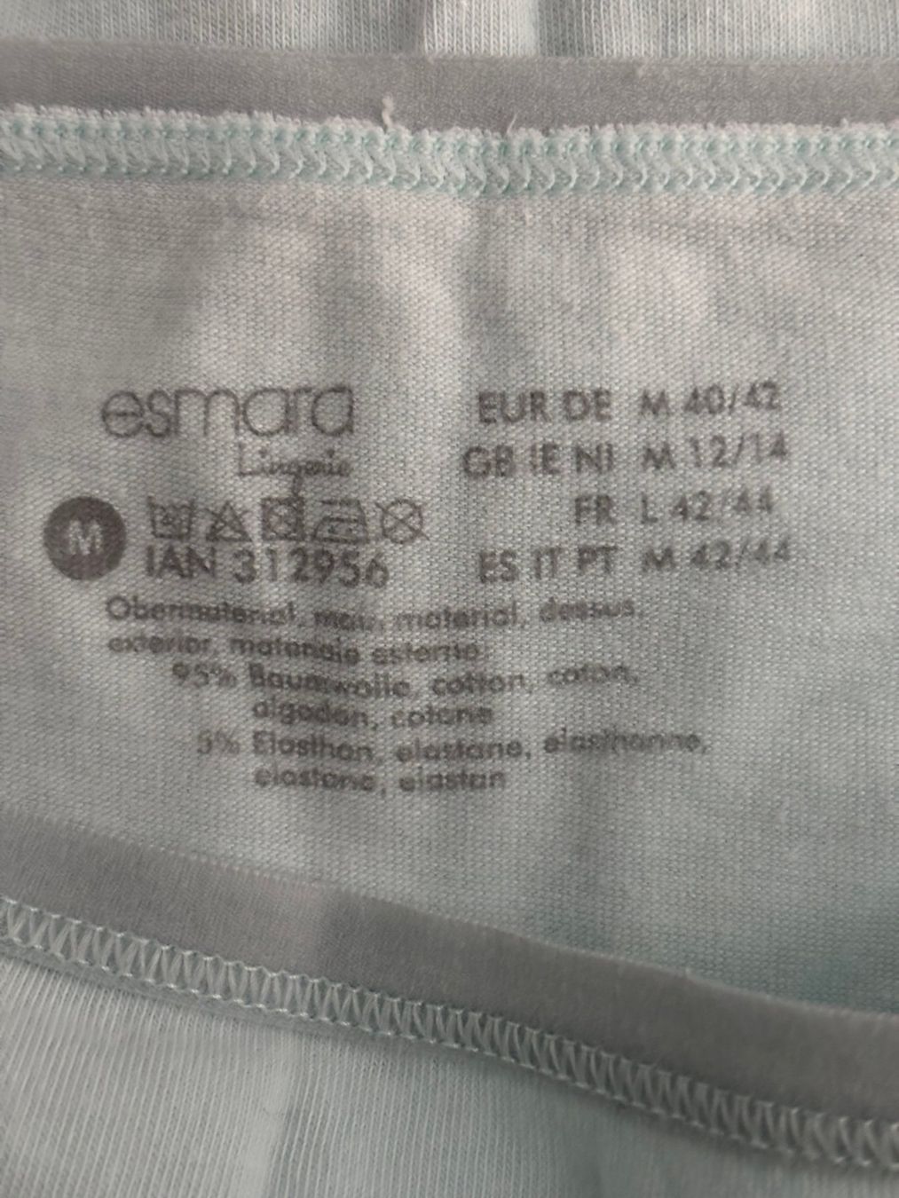 Altra biancheria intima: 3 Stück esmara Slips blau/hellgrün - Grösse M – Usato da Kleinandelfingen venduto da Baba23 1
